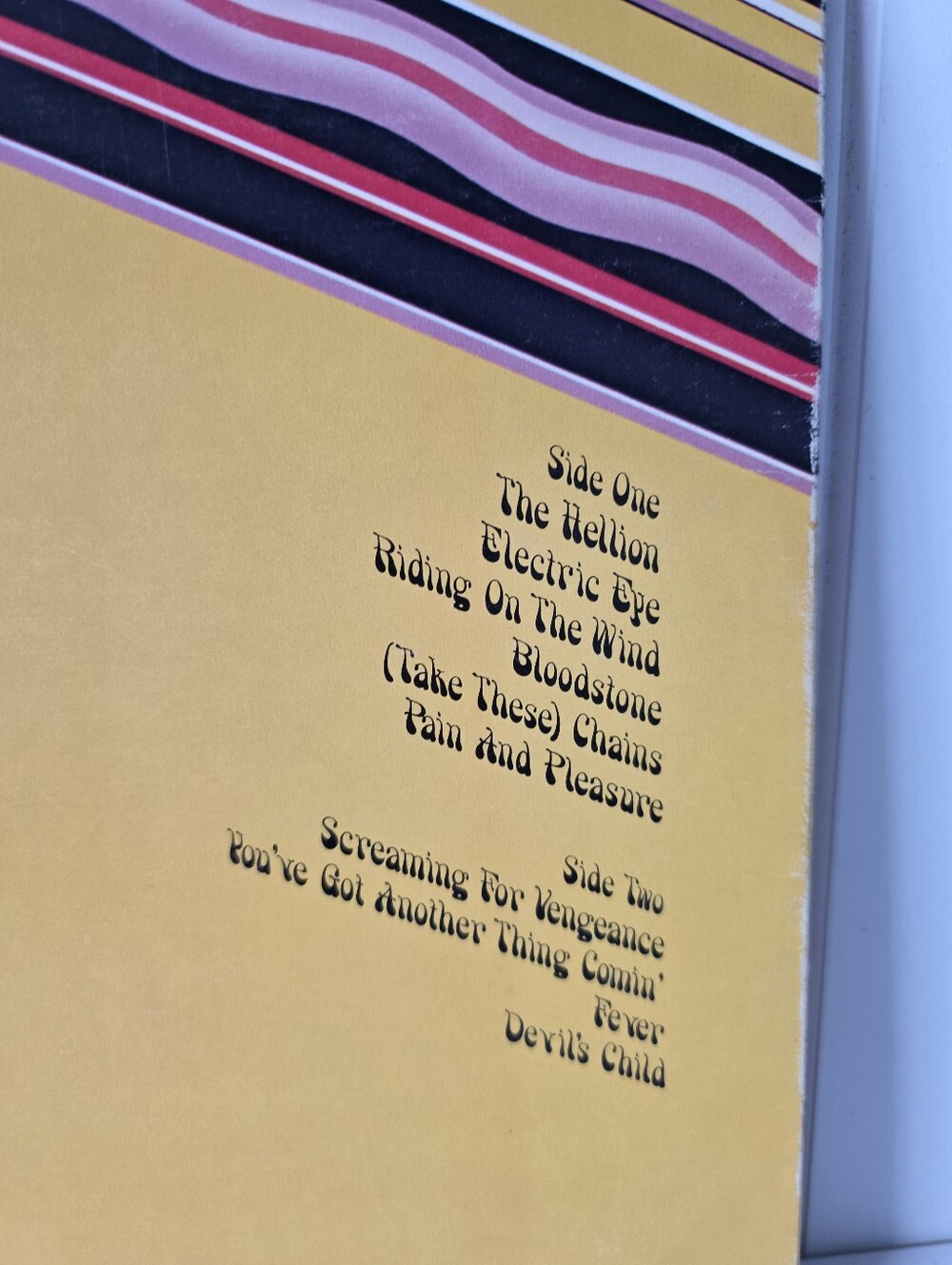 Vintage Judas Priest Screaming For Vengeance Vinyl LP Columbia Records 1982 - Picture 7 of 14